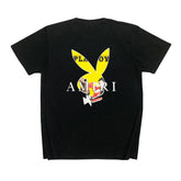 Amiri T Shirt Printed Casual Hip Hop Short-Sleeved T-shirt for Men